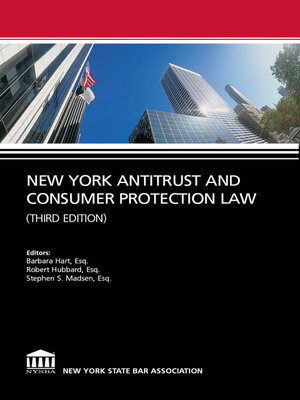 cover image of New York Antitrust and Consumer Protection Law